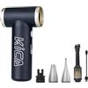 Kica JetFan 2S[Combo] Aria Compressa Elettrico Air Duster,Spray Aria compressa da 117000RPM con Batteria da 1100mAh,Mini Soffiatore a Velocità Libera, per Tastiera,Pulizia PC,Pulizia della Casa,Nero