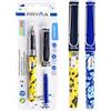 Pryma Penna Cancellabile Stilo Blu - Punta EF 3,4 mm - Lunghezza 14,5 cm - Inchiostro Cancellabile - Corpo in ABS e Acciaio - Ideale per Scuola e Ufficio