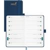 BEZEND Agenda 2026 2027 Settimanale Tascabile A6 con Doppio Orario - | 18 Mesi (Lug.26-Dic.27) Diario Scuola Piccola 15,5 x 9 cm per Lavoro e Vita, Copertina Rigida in Pelle PU - Blu Prussiano