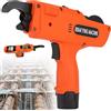 Generic Pistola automatica per cemento armato con tenuta regolabile, funzionamento senza fili per progetti di costruzione e fai da te, set di attrezzi portatile con pinza e cassetta degli attrezzi