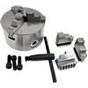 Generico Mandrini a scorrimento in metallo K11-100 autocentranti a 3 griffe da 100 mm a 4 pollici for fresatrice di perforazione