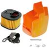 WHALJSDOZ Air Filter Cover Intake Adapter Kit Fit For 362 365 372 372XP Chainsaw
