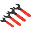 OZLIYY Chiave a estremità aperta singola metrica da 32-60 mm a testa piatta annerita a forma di U con offset 15° for utensili manuali riparazione automatica(40mm)