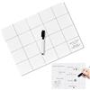 Generico Tappetino Magnetico - PVC | Organizzatore Attrezzi Con Pennarello Cancellabile | Piano Anti-Smarrimento Per Viti Riparazione Computer Mobile O Console