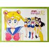 Poster B2 Poster promozionale Sailor Moon R anime 5 personaggi gruppo B2 da collezione