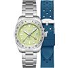 Spinnaker - Orologio GMT da uomo, 39 mm, Croft 39, automatico, edizione limitata, con bracciale in acciaio inossidabile massiccio, modello SP-5157, Bracciale