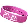 MEIION dotoxy Doxy Risveglio Garantito Orologio Sveglia Braccialetto con Vibrazione, Display LED, Contapassi, Monitor Sonno, USB Ricaricabile - Adatto per Uomo, Donna ed Adolescenti
