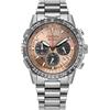 Citizen Eco-Drive Promaster Navihawk CA4664-60X - Orologio da polso in acciaio inossidabile con quadrante in rame, 40 mm