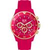 ICE-WATCH - ICE chrono Pink - Orologio rosa da Donna con Cinturino in silicone - Chrono - 021596 (Medium)