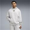 PUMA Felpa da basket con cappuccio Melo Alwayz On 1 da uomo, Abbigliamento, Grigio, S