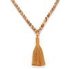 Self-Discovery Mala Collana Yoga Gioielli Collana lunga nappa con perline Jasper con 108 perline Mala per donne o uomini (Marrone Picture Jasper (Brown Picture Jasper))