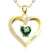 Easycosy Collana Personalizzata con Nome Inciso, Ciondolo Mamma a Cuore Personalizzato, Collana da Donna in Argento 925, Idee Regalo per Donna, Amica, Lei, Bambina(B 1 nome)