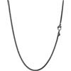 PROSTEEL Collana Uomo Donna, Larga 2mm Lunga 46cm, Catena a Maglia Spiga, Catena di Grano, 316L Acciaio Inox Chirurgico, Confezione Regalo Inclusa, Regalo Uomo Ragazzo