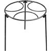 SZLIFE Treppiede per falò, Supporto per pentole, Padella, Supporto per Cucinare Portatile, griglia Pieghevole da Campeggio per braciere, Prato, Escursionismo, 34cm