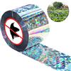 Seasboes Nastro repellente per uccelli, 80 m - 4,8 cm, riflettente per uccelli, per case, giardini e cortili