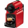 KRUPS XN1005P40 Caffettiera a capsule rossa, serbatoio da 0,8 l, riscaldamento a 25 pollici, selettore caffè corto o lungo