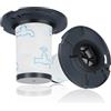 LHYNEE 2 Filtri Ariete Riutilizzabili Per Rowenta X-Force Flex 11.60 ZR009007 | 2 Filtri Ariete Riutilizzabili Per Rowenta X-Force Flex 11.60 & ZR009007, Aspirapolvere Senza Filtro.