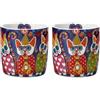 Maxwell & Williams SET 2 TAZZINE CAFFE' ESPRESSINI 100ML LOVE HEARTS CUP CAKES