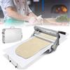 CGLYYDS Sfogliatrice manuale compatta, sfogliatrice in acciaio inox, macchina sfogliatrice manuale con piano di lavoro, spessore regolabile, sfogliatrice pieghevole per panetterie e pasticcerie,S