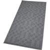 emmevi Tappeto Bagno 3D Morbido Assorbente Antiscivolo Lavabile Scendiletto Camera Set 3 Pezzi Antracite