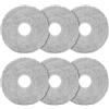 Homsun Set di 6 panni per panni X20/X30/X40/X50/S10/L10S PLUS/X40 PU, parti di ricambio VibraRise panno lavabile