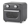 Empotec Friggitrice ad Aria Mini Vintage Forno 230 Gradi Cottura Timer Grey Grigio 10 LT Potenza 730-870W Voltaggio 220-240V Manopole Multifunzione