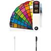 HAJHI Acquerelli Da Viaggio Solido 18/24/36/42 Colore Set Di Colori Ad Acquerello Include Tavolozza Pennello Spugna Mini Watercolor Paint Set Portatile Per Principianti(42-colour A)