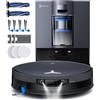 ECOVACS X12 OMNICYCLONE Care Complete Robot aspirapolvere lavapavimenti, BLAST e 22.000 Pa, FocusJet anti-macchie, PowerBoost ultrarapido, OZMO ROLLER 3.0, rullo esteso, PureCyclone 2.0