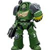 TOYVERSE JOYTOY 1/18 Action Figure Warhammer 40,000, Salamanders Terminator 2 con Power Fist and Storm Bolter, modello di personaggio articolazioni mobili, 14,3 cm, 15 anni e più vecchi