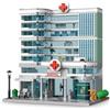 TOY PLAYER Blocchi di costruzione dell'Ospedale della Città a Tre Piani con illuminazione, Edificio della Città in Miniatura, Regalo per bambini e bambine di età compresa tra 8-16 anni, Blocchi di