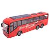 Halearo Auto per Autobus Telecomandata, Giocattolo per Autobus Telecomandato 1/30, Modello di Simulazione Wireless Elettrica di Grandi Dimensioni per RC con Telecomando (Viaggio Rosso)