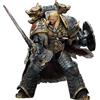 JOYTOY Leman Russ - Statuetta da collezione Warhammer 40k 1/18 Space Wolves Leman Russ Primarch della settima Legione, giocattolo da collezione per bambini dai 15 anni in su e adulti