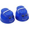 HoveeLuty Trampoli in plastica per Bambini, Giocattolo per l'equilibrio e Il Salto, Piattaforma in Vaso, trampoli Vaso, 2 Pezzi, Blu per Bambini