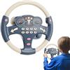 Generico Fai Finta Di Volante - Giocattolo Interattivo Musicale Da 20 Cm, Accessorio Per Gioco Portatile Per Auto | Giocattolo Educativo E Di Apprendimento Ricaricabile Per Bambini Che Guidano Divertenti Gioch