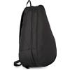 noTrash2003 Zaino Padel Racchetta Zaino Nero - Padelbag con 2 scomparti per racchette e accessori, in PET riciclato, tracolla regolabile, 48 x 29 x 19 cm - Borsa sportiva per racchetta padel racket