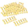 CasaNexa 50 lame per elica da pesca, paillettes in metallo non dannose, per esche fai da te, esche d'acqua dolce, S