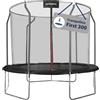 HUDORA Trampolino First 300V - trampolino da esterno con rivestimento dei bordi e rete di sicurezza - trampolino da giardino per bambini e adulti - trampolino di qualità