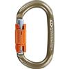 Climbing Technology 2C46400SYBCHXXD Pillar WG HC Moschettone a Ghiera, Marrone