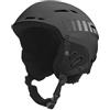 rh+ Casco da sci Unisex Rider Matt Black/Sh Blk Faded to White, XS/M