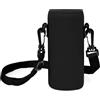 Linkidea Portaborraccia con Tracolla Compatibile con Simple Modern Summit Collection 22oz, Chug Mag 20oz, Hydro Flask Wide Mouth, Portaborraccia a Tracolla, Tracolla (Nero)