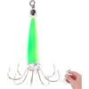 GANAZONO Totanara Luminosa per Seppie in Ferro Design Fluorescente, Esca Artificiale Che Attira i Pesci, per Pesca Notturna in Stagni e Appassionati di Pesca