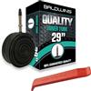 Baldwins Camera d'aria per bicicletta, 29 x 2,20 a 2,40, valvola Presta, con leva per pneumatici BALDY'S