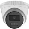HiLook IPC-T249HAA-LU. Telecamera Turret ColorVu IP Human/vehicle con audio 4Mpx WDR 120db ottica 2,8 mm Ir30