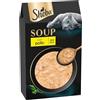 Sheba Busta di cibo umido per gatti adulti SHEBA Soup con Pollo, confezione da 40 (10x4x40g)