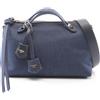 FENDI Borsa a tracolla reversibile FENDI BY THE WAY SOFT MEDIUM denim NUOVA