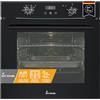 KKT KOLBE AirFryer BO7010FB - Forno da incasso da 60 cm, nero con friggitrice ad aria calda, design Full Black, autonomo, 73 l, 3,25 kW, estrazioni telescopiche, catalisi, funzione pizza, aria calda