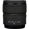 JERXTTON Pellicola adesiva in vinile per obiettivo fotocamera Nikon Z DX 12-28 mm F3,5-5,6 PZ 12-28 mm F3,5-5,6 PZ (nero opaco)