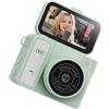 YPBEW Fotocamera tascabile Batteria ricaricabile da 180 mAh Fotocamera da viaggio per famiglia per uso esterno Fotocamera supporto per scheda