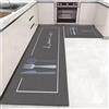 NONE Tappetino da cucina Camera da letto Soggiorno Comodino lungo Tappeto Corridoio Tappeto morbido lavabile Zerbino antiscivolo per ingresso bagno