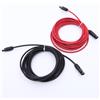 NONE Cavo di prolunga solare a doppia estremità con connettore 1-10 metri 4mm2/6mm2 1000V/1500V Connettore CC fotovoltaico Cavo solare Cavo fotovoltaico